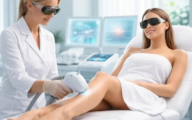 Gros plan sur l'épaule d'une femme à la peau foncée pendant un soin de la peau