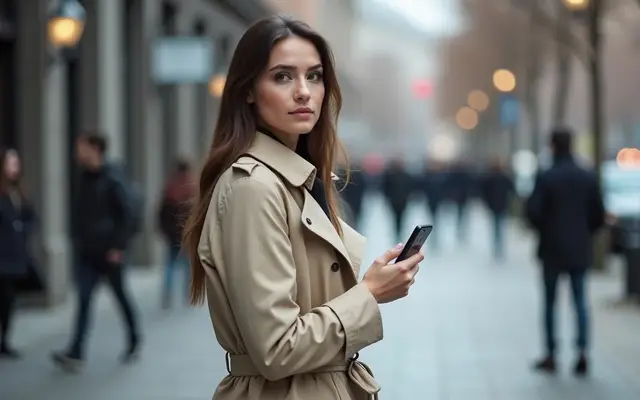Personne consultant un agenda sur son téléphone pour planifier un rendez-vous